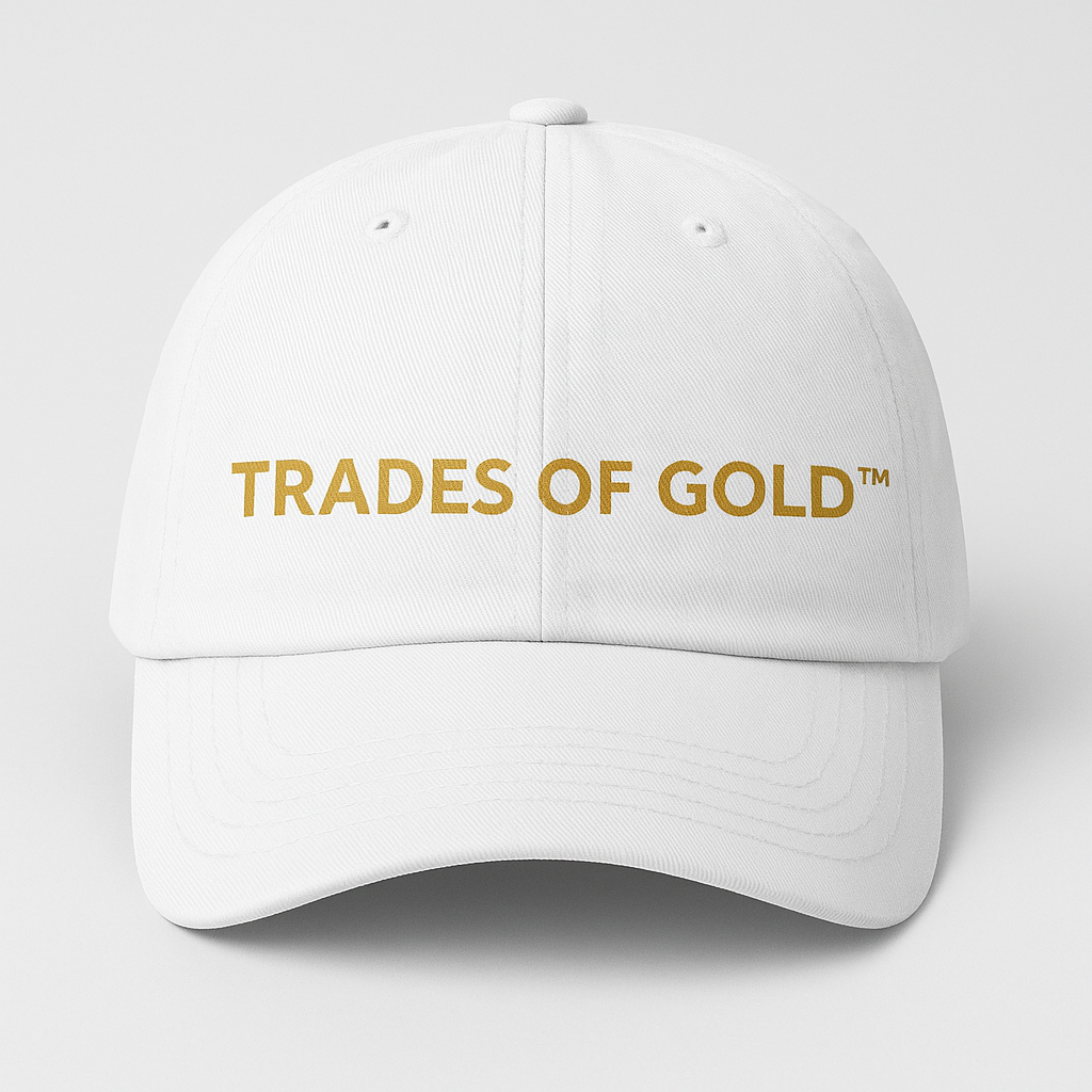 Merchandise trades of gold hat